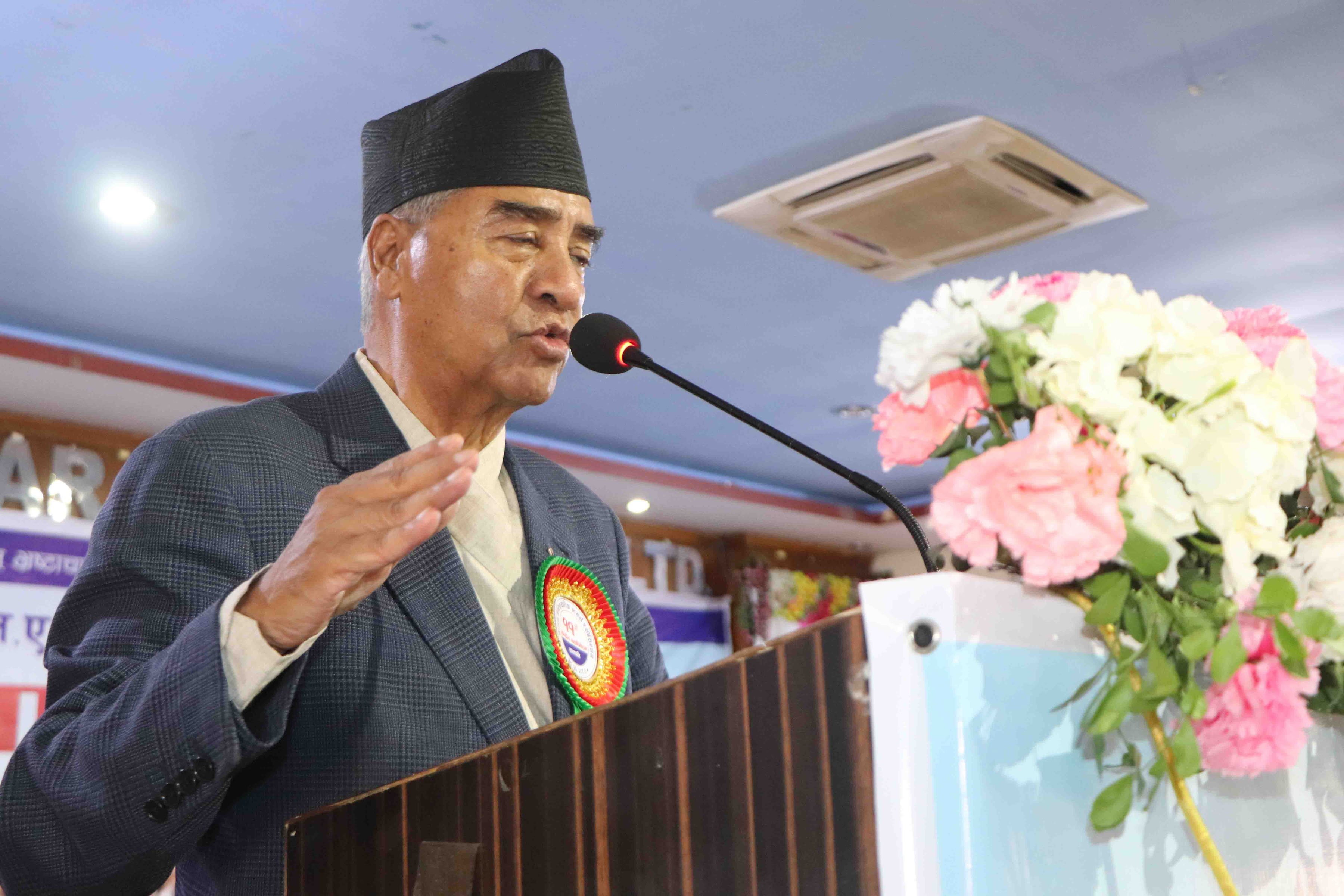 पार्टी सभापति पुनः बन्ने रहर छैन : शेरबहादुर देउवा